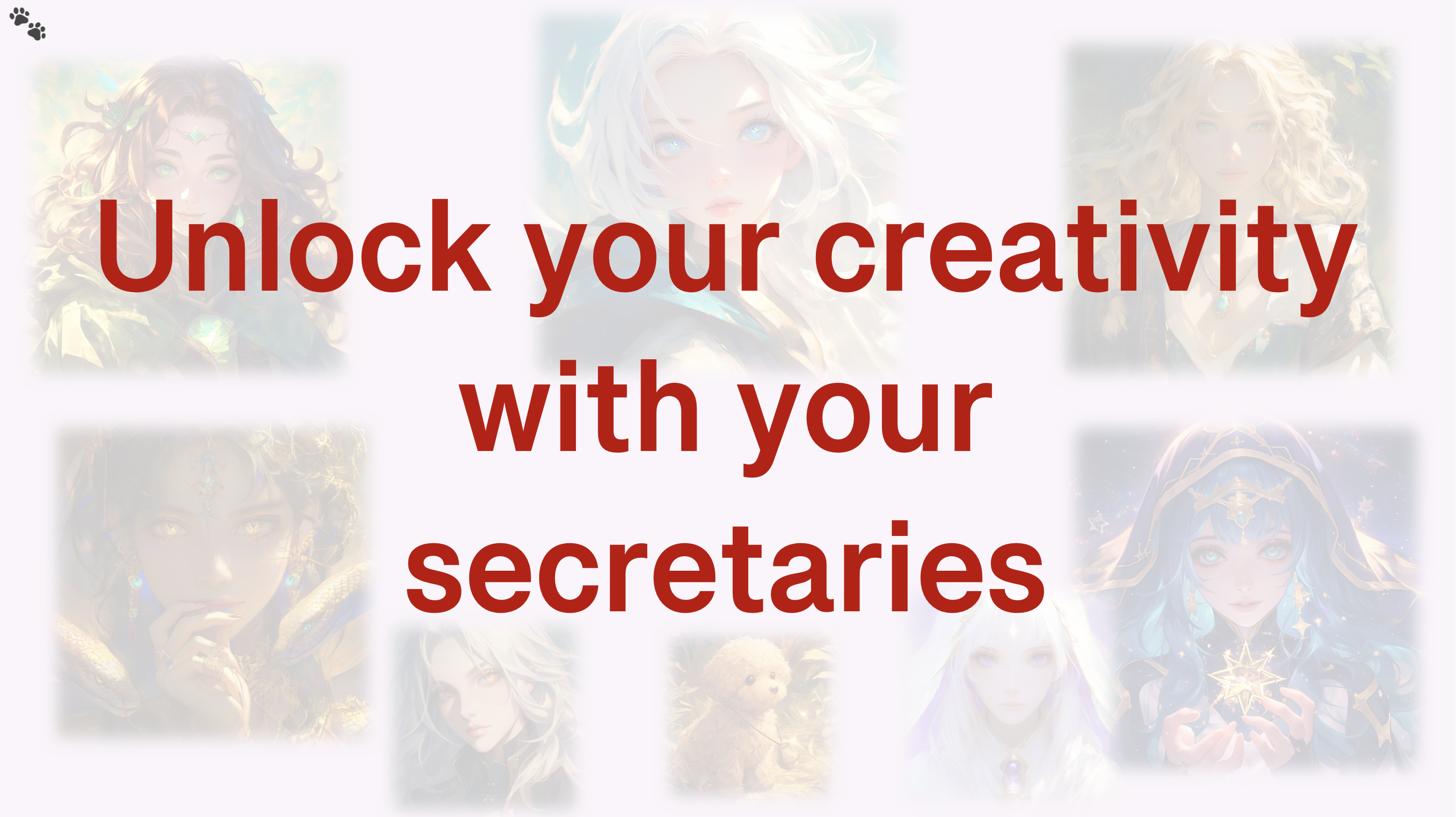 Unlock your creativity with your secretaries
